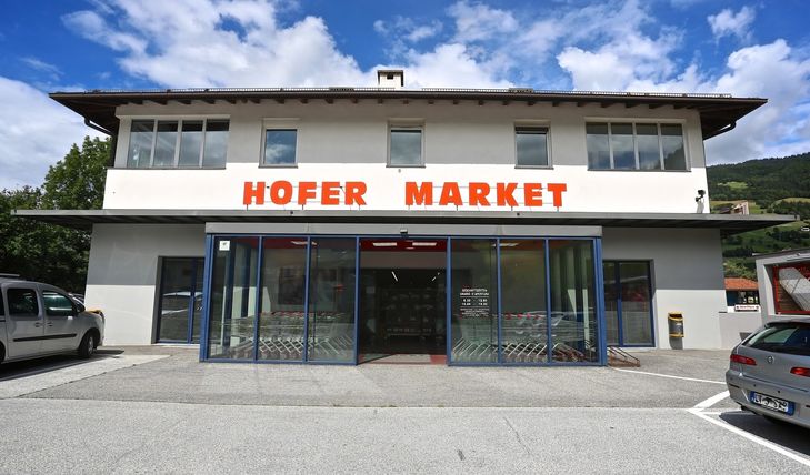 Hofer Market a Vipiteno