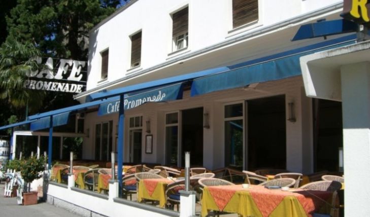Café Restaurant Promenade in Meran